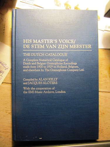 Hmv dutch catalogue 1900 - hmv,