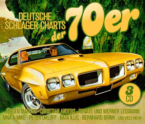 Deutsche schlager charts - cd,