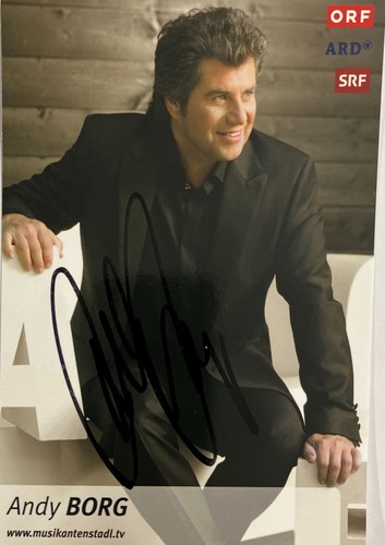 Autographs andy borg - autographs,