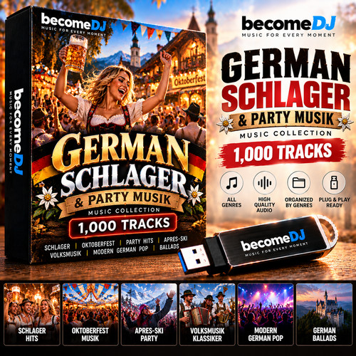 Deutsche schlager musik usb - musik,