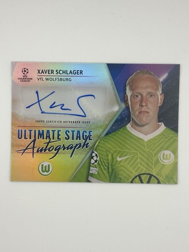 Xaver schlager 2021 topps uefa - schlager,