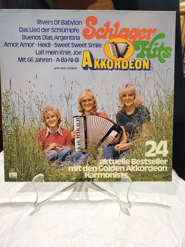 Schlager hits akkordeon - ex+/ex,