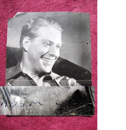 Signed nelson eddy - nelson, fan