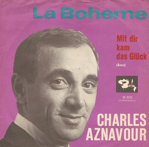 Charles aznavour boheme - aznavour, /