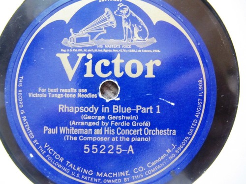1st rec 1924 george gershwin - 1st,