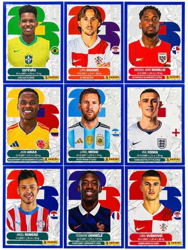 Panini world cup 2026 blue - cup,