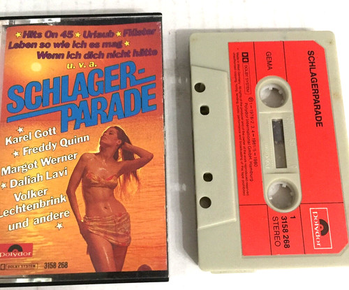 Schlager parade cassette tape - schlager,
