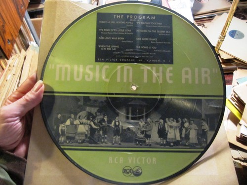 1932 rca victor picture record - victor,