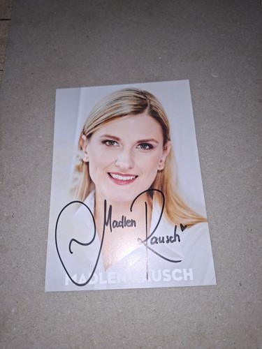 Autograph card madlen rausch - card,